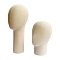 thumbnail image 1 of Set of 2 Linen Head Displaying Stand for Headphone Display shamjiam Cabeza de maniquí, 1 of 9