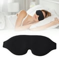 thumbnail image 3 of Tisoloow Sleep Mask - Total Blackout 3D Sleeping Mask, Soft and No Pressure on Eyes, Extension Eyes Mask with Adjustable Straps for Sleeping Travel Home Nap Rest Women Men Navy Onesize, 3 of 9
