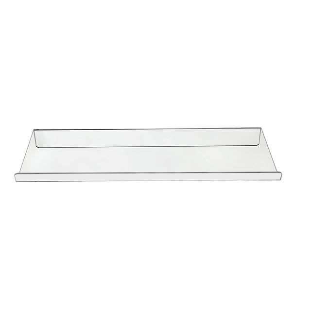 Soporte acrílico para teclado, protección a prueba de polvo, soporte organizador rectangular, herramienta de almacenamiento de plástico, decoración sencilla para el hogar, autoensamblaje Inevent HA011841-00