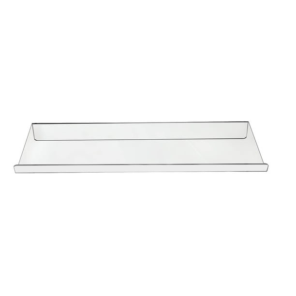 Soporte de teclado acrílico magro a prueba de polvo protección rectangular organizador soporte herramienta de almacenamiento de plástico simple decoración de hogar autoinstitución Kearding HA011841-00