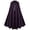 v#51Purple140, variant on Rggeeun Adults Cape Solid Color Pleated Hooded Loose Front Tie Ankle Length Breathable Relaxed Fit for Halloween Streetwear Fashion Capes,Purple,S