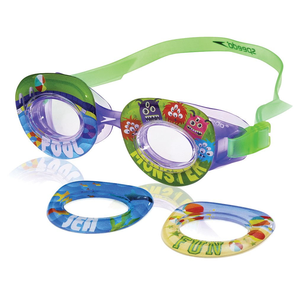 Speedo Kids' Neonwonders Swim Goggle, Purple by Speedo