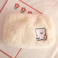 thumbnail image 1 of Bolsa de maquillaje de felpa, bolsa de maquillaje de felpa, lindo estuche de maquillaje de viaje, bolsa de cosméticos diseñada a medida, 1 of 1