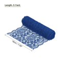 thumbnail image 2 of Unique Bargains 7 Inch Wide 5 Yard Lace Ribbon Floral Pattern Navy Lace Trim Ribbon for Sewing Making, and DIY Crafts, 2 of 5