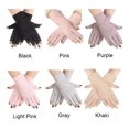 thumbnail image 2 of Para 3 Guantes De Medio Dedo Resistentes Al Sol Y, 2 of 7
