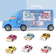 thumbnail image 1 of Vehicle Model Toy Car Container Lightweight Convenient Fine Workmanship Detachable Car Carrying Case for Kids, 1 of 2