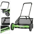 thumbnail image 3 of 20" Lawn Mower Grass Cutter Machine, with Collection Box,Push Reel Mower 5-Blade, 3 of 6