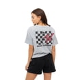 thumbnail image 2 of MTV - Crop Top Logotipo para Mujer (Gris), 2 of 3