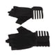thumbnail image 5 of Guantes De Levantamiento De Pesas, Guantes Suaves Y Transpirables De Medio Dedo Para Fitness, Negros Para Gimnasio, 5 of 7