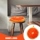 thumbnail image 5 of Cojín de peluche 3D de 33 cm con forma de fruta naranja, ideal para el hogar, la oficina, el sofá, la silla o el suelo., 5 of 8