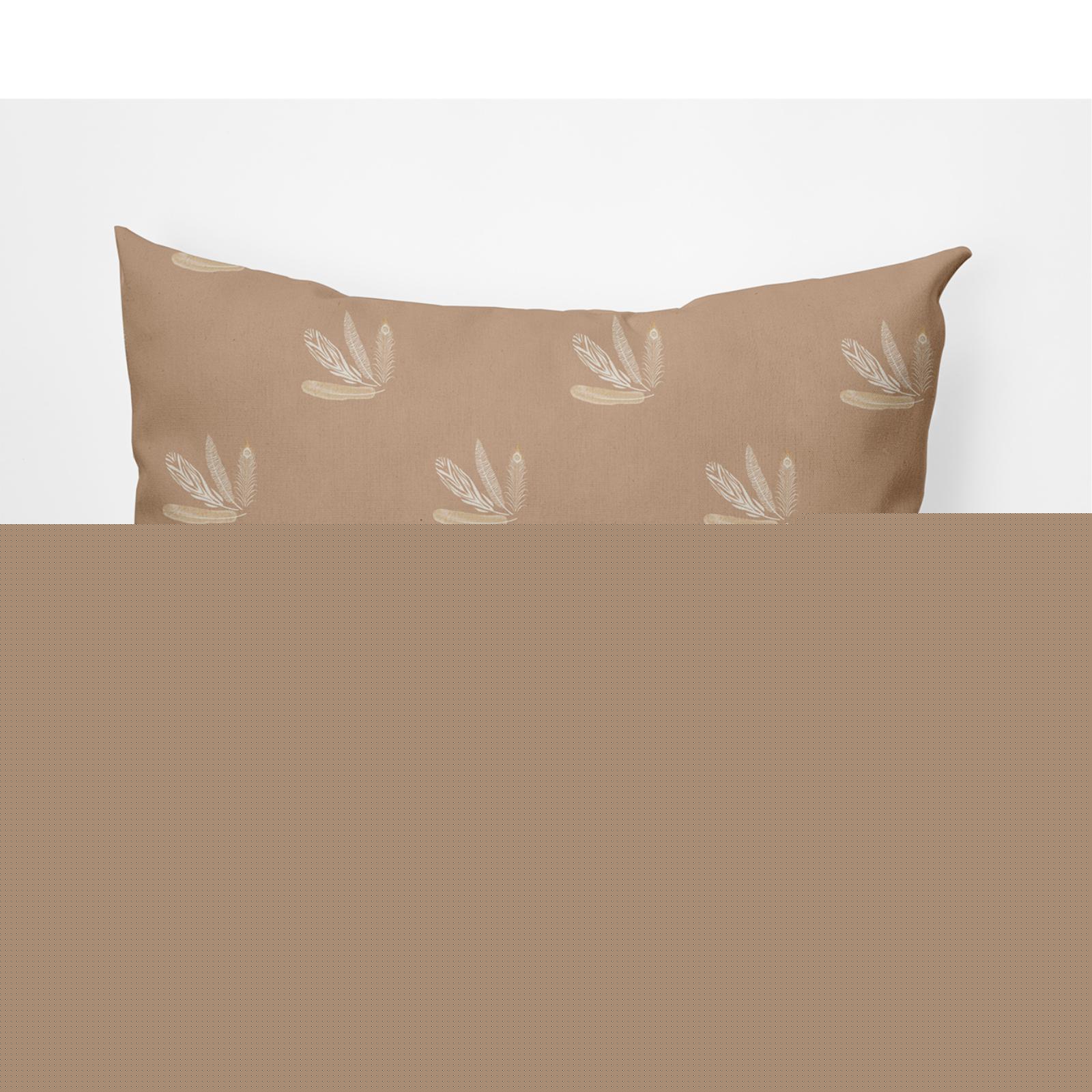 thumbnail image 2 of 14" x 20" Simply Daisy Feather Pattern Indoor/Outdoor Lumbar Throw Pillow, 2 of 4
