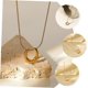 thumbnail image 4 of Fashionable Clavicle Necklace for Women with Horseshoe Pendant Necklace for Special Occasions Year Christmas', 4 of 5