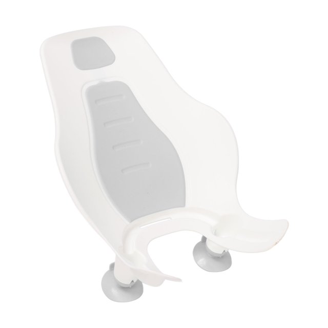 Soporte para baño para bebés ANGGREK Fregadero de arco semicircular Ventosas extraíbles Cojín de silicona 4 ranuras posicionales