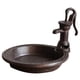 thumbnail image 5 of Comedero para Pájaros de Hierro Fundido, Versátil, Decorativo, Vintage, Práctico, Recipiente para Comida de Pájaros, Cuenco para Pájaros para Patio, J, 5 of 9
