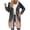 Khaki, variant on Womens Tops Hooded Pocket Zipper Long Sleeved Casual Loose Solid Color Fleece Sweatshirt Long Jacket Yellow S,Blouse for Women