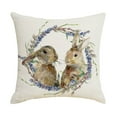 thumbnail image 2 of Ydojg Easter Linen Hugging Pillow Covers Pillow Covers Printed Pillow Sofa Cushion, 2 of 6