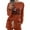 Red, variant on Womens Christmas Lounge Shorts Sets Sleepwear Long Sleeve Xmas Tees Drawstring Shorts Holiday Pajamas Khaki, M