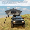 thumbnail image 5 of Rooftop Tent Soft Shell, Easy Setup Roof Top Tent with Telescopic Ladder & LED Light, Waterproof UV Resistant 4-Season Design for 2-3 Person Camping on Truck, SUV, Van, Trailer, 5 of 6