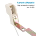 thumbnail image 4 of Uxcell 189mm R7S Socket, 2 Pack Ceramic Lamp Holder Halogen Socket Bulb Base Converter Connector, 4 of 5