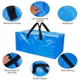 iMountek Reusable, Big, Waterproof Plastic Carry Storage Totes, 4 Pack