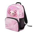 thumbnail image 2 of POLERO 17 Inch Backpack for Boys, Polyester Smooth Zipper Front Zipper Schoolbags, Salamander Pattern, 2 of 10