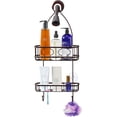 thumbnail image 4 of Shower Caddy Simple Houseware, baño de 2 niveles, bronce, 4 of 6