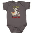 thumbnail image 3 of Inktastic My Aunt Loves Me Llama Boys or Girls Baby Bodysuit, 3 of 5
