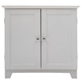 thumbnail image 1 of Redmon Shaker Style Double Door Storage Cabinet, Modern Wooden Furniture, White, 1 of 7