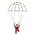 thumbnail image 2 of Yhuaoa Christmas Decorations Santa Claus Parachute Lights Christmas Balcony Lights Christmas Lights For Balcony Santa Climbing Rooftop Christmas Decorations Santa Lights(Battery box remote control), 2 of 7