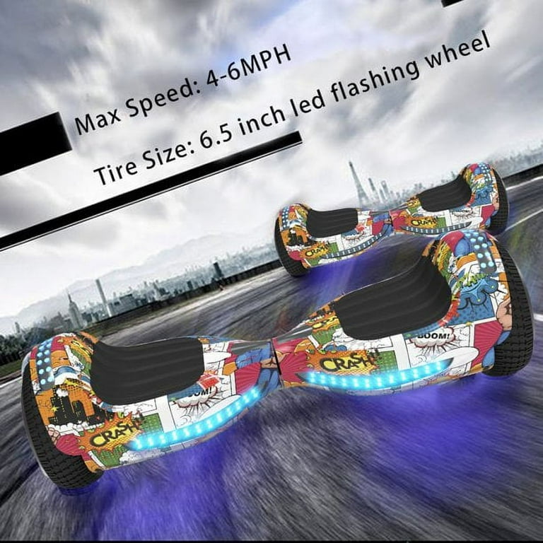 Flash wheel hoverboard 6.5 inch bluetooth speaker online with led light self balancing wheel electric scooter