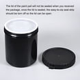 thumbnail image 4 of Unique Bargains Plastic Paint Pail 0.26-Gallon/1000mL with Sealing Strip Lid Black 2Packs, 4 of 6