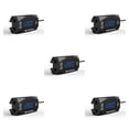 thumbnail image 2 of relayinert Motorcycle Voltmeter LED Display DC Voltage Meter Portable Fixing Carrying Bright Time Volt Gauge Outdoor Detector Blue Light 5Set, 2 of 6