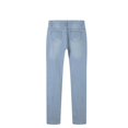 thumbnail image 3 of Vedolay Wide Leg Jeans Women's High Waisted Capri Jeans Baggy Straight Leg Cropped Denim Pants,Blue XXL, 3 of 4