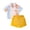 Yellow, variant on Zshosam Toddler Summer Outfits Boy Toddler Baby Boy Outfit Summer Clothes Short Sleeve Shirt Plaid Shorts Set Size 6 9 Months,(Yellow 6-9 Months)