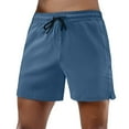 thumbnail image 1 of Pantalones cortos de running de color liso para hombre - Pantalones cortos deportivos transpirables de 3 pulgadas, 1 of 4