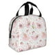 thumbnail image 2 of Easygdp Swan And Flowers Bolsa Térmica Premium - Tela Oxford Impermeable, Gran Capacidad, Bolsillo Frontal, Unisex para Trabajo, Escuela, Actividades al Aire Libre y Picnics, 2 of 8