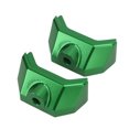 thumbnail image 1 of Cubierta Decorativa De Horquilla Plana Trasera, 1 Par De Tapones De Horquilla Plana Trasera Decorativa Ajustable Para Coche ANGGREK Verde, 1 of 8