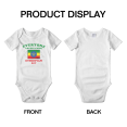 thumbnail image 3 of Everyone Loves a Nice Ethiopian Boy Baby Romper Bodysuit (White, 12-18 Months), 3 of 5