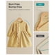 thumbnail image 3 of Perchas de Madera para niños, Paquete de 20, Ganchos giratorios, Color Natural y Plateado, 3 of 7