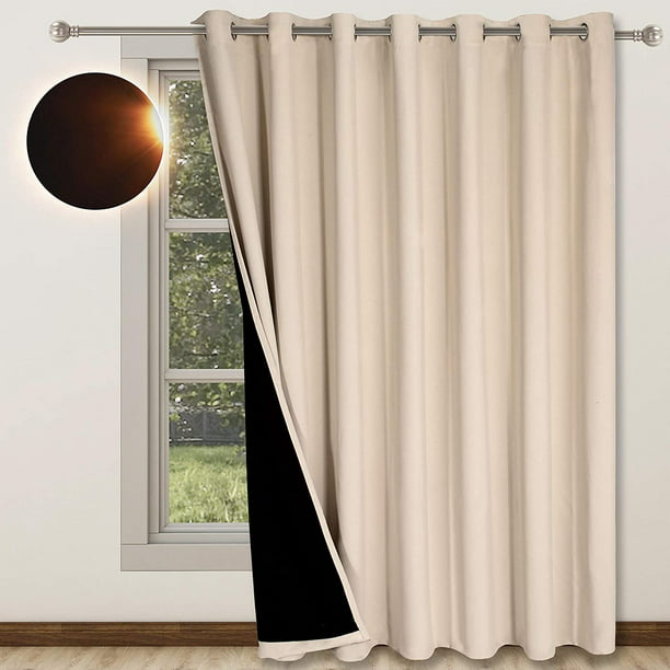 100 Blackout Curtains For Bedroom, How Wide Are 84 Inch Curtains