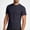 #Black, variant on Men's Textured Performance T-Shirt,Short Sleeve Quick-Dry Athletic Top,White,Big Men's,Tall Men's XXXXL,Young Men's Shirts