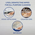 thumbnail image 4 of Lysol Dual Action White & Purple Disinfecting Wipes Citrus Scent, 9.8oz, 35 Count, Cloth, 4 of 10