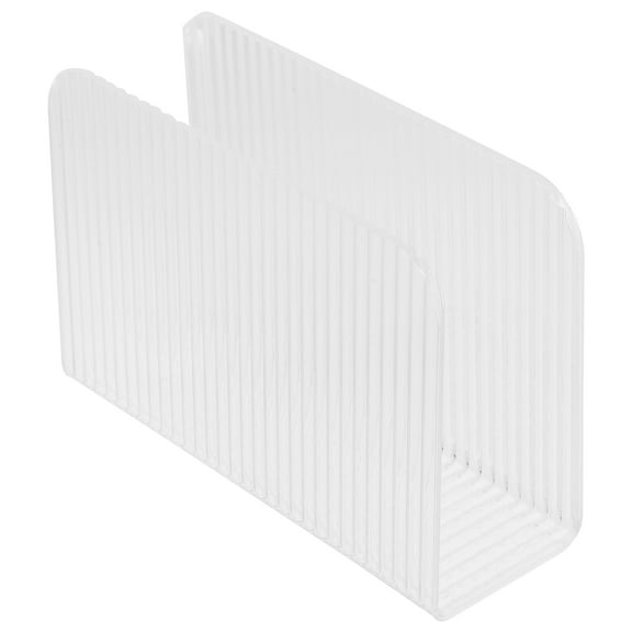 Acrylic Napkin Holder for Storage Light Grey Great for Coffee Shops Kitchens and