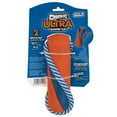 thumbnail image 4 of Chuckit! Ultra Bumper Rubber Tug Rope Dog Toy, Medium 9.75", Pack of 1, Orange, 4 of 8