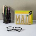 thumbnail image 4 of 006-1 Desktop Mail Organizer Letters Design Metal Sorter File Holder for Home Office -, 4 of 5