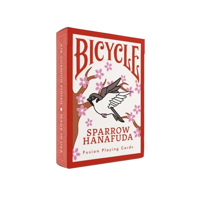 Baraja de cartas Bicycle Sparrow Hanafuda Fusion Edition