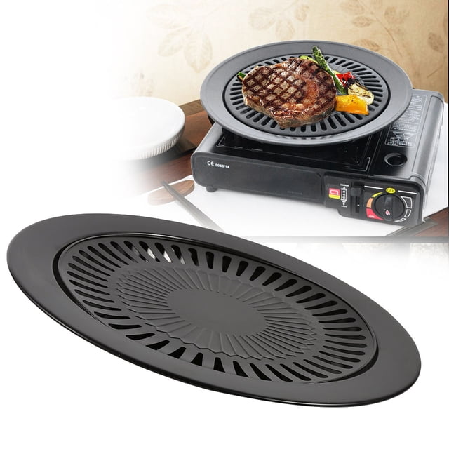 Parrilla para Barbacoa Con Bandejas Antiadherentes para Asar, Resistente, Para Uso en Interiores y Exteriores