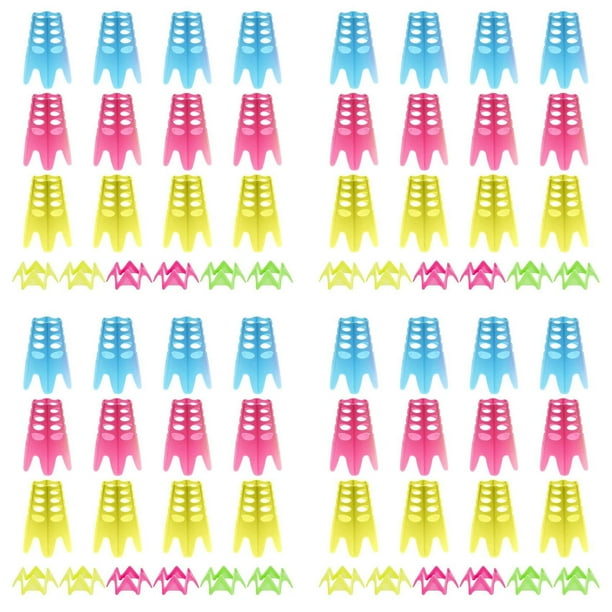 Tees de Simulador de Golf, 72 Piezas Tees de Golf para Interiores Tees de Tapete de Golf Tees de Golf de PláStico Tees de Golf de PráCtica, Altos + Cortos
