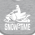 thumbnail image 4 of Inktastic Snowmobile Rider Snowmobiling Boys Baby Bib, 4 of 4