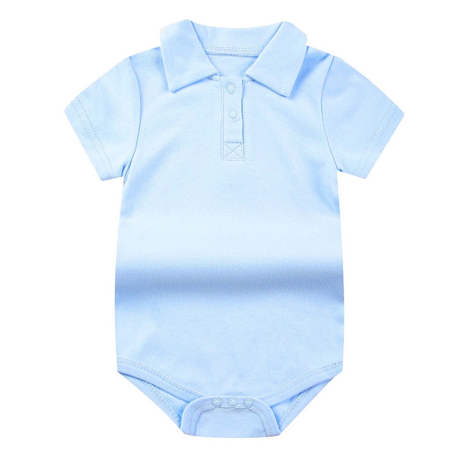 3PCS Baby Boy Clothes Baby Boys Gentleman Clothes Comfortable Polo Romper Pajamas Jumpsuit Baby Clothes 6 Months